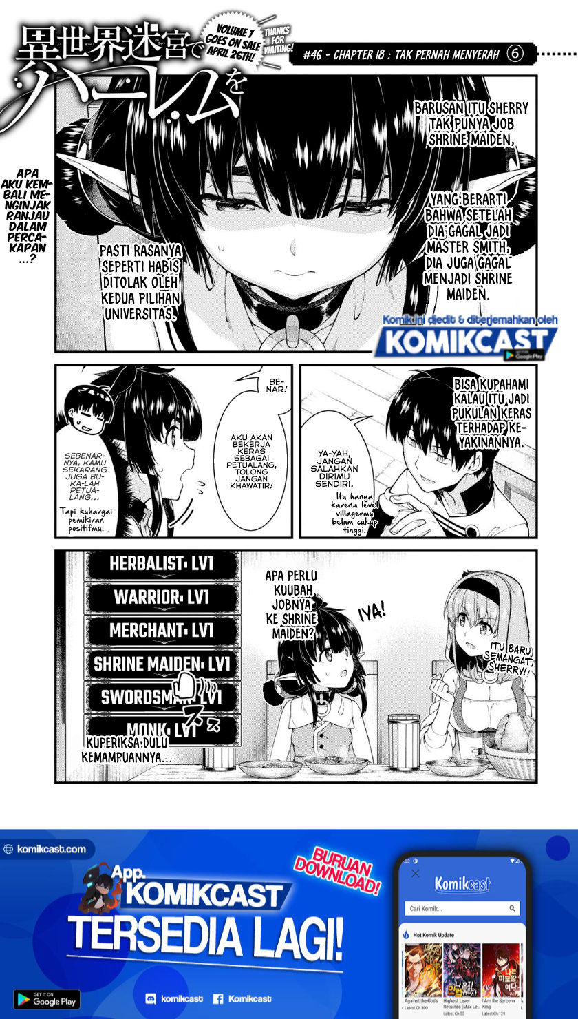 Isekai Meikyuu de Harem wo Chapter 47 Gambar 2